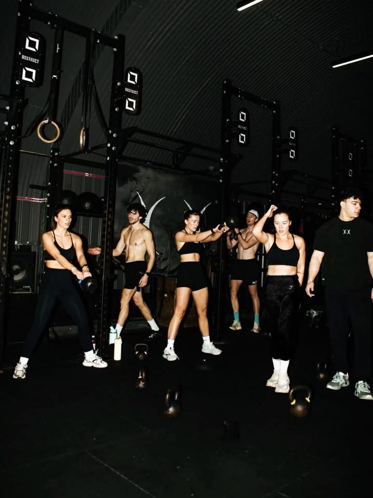 Fitness class kettlebell training gym — Azoria, Uluwatu, Bali