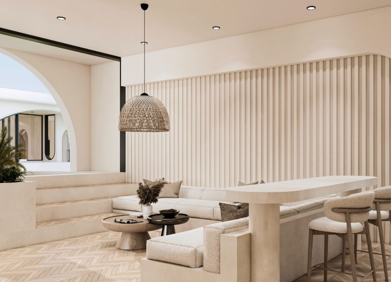 Living residence kitchen — Azoria, Uluwatu, Bali