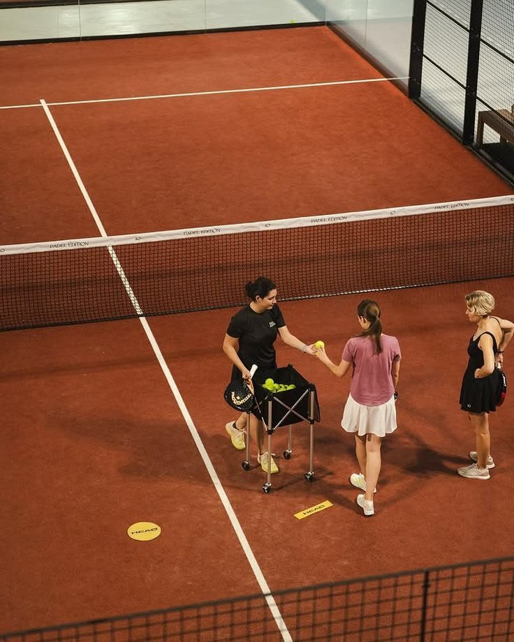 Padel coaching session court — Azoria, Uluwatu, Bali